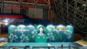Mural Cannabis Spannabis El Cultivador Expositor 300x100000